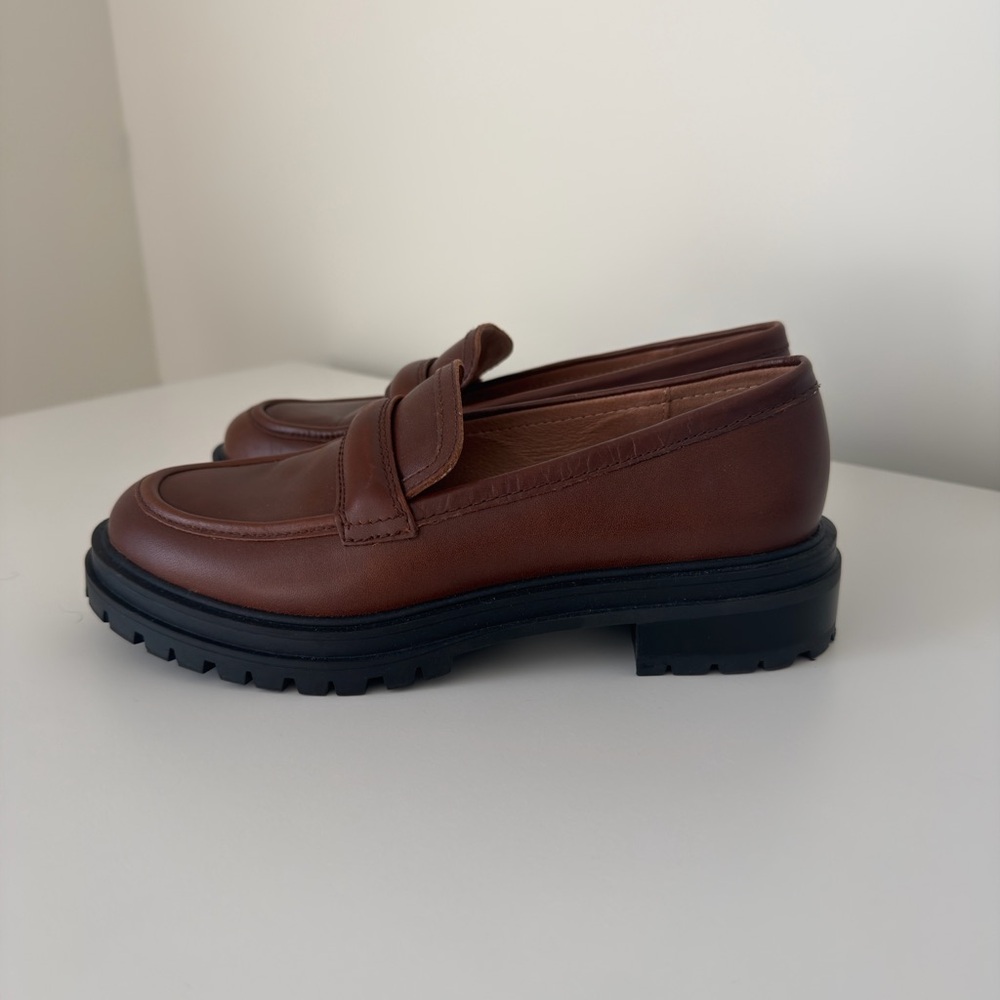 Madewell Women’s Brown Penny Loafer 6 1/2